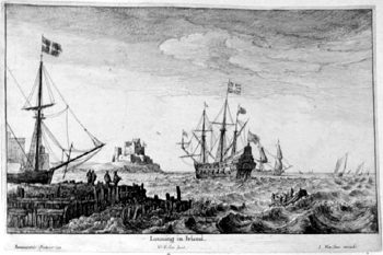 Segelschiffe vor der Küste I.