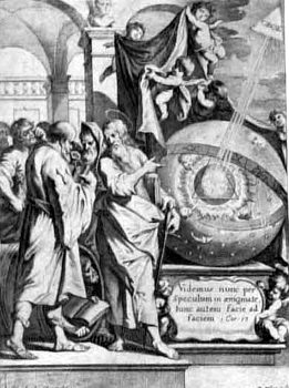 Allegorische Darstellung der Heiligen Dreifaltigkeit
