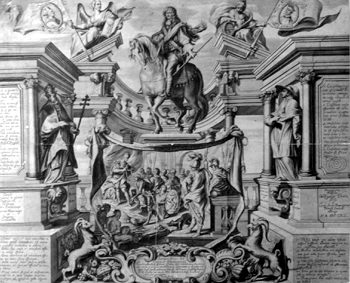 Thesenblatt von Georg Andreas Baumgartner (1662)