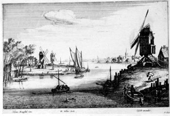 Hafen mit den Windmühlen
