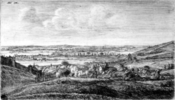 Dorf im Tal