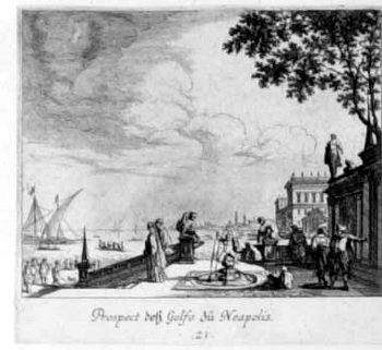 Ansicht des Golfs von Neapel