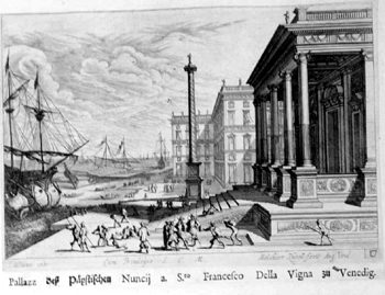 Palais des päpstlichen Nuntius´ Francesco della Vigna in Venedig
