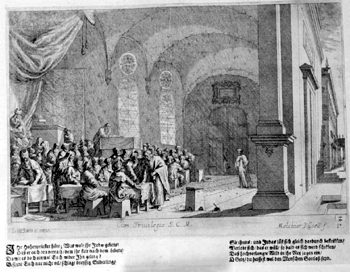 Judas empfängt den Verräterlohn