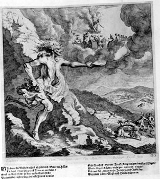 Allegorische Darstellung -  Neid und Zwietracht (Eris)