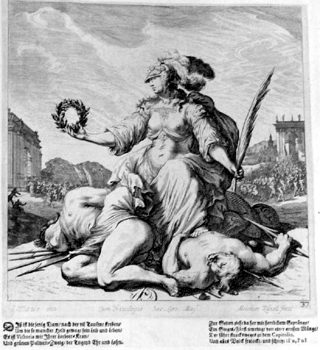Allegorische Darstellung -  Victoria