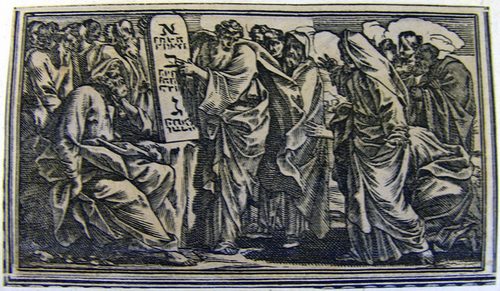Propheten mit den Gesetzestafeln