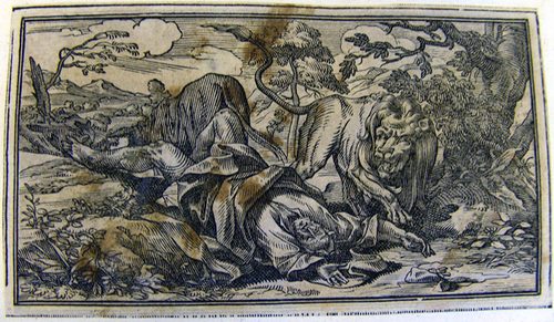 Ungehorsamer Prophet wird von einem Löwen getötet