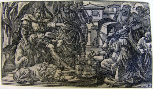 Die Königin von Saba vor Salomo