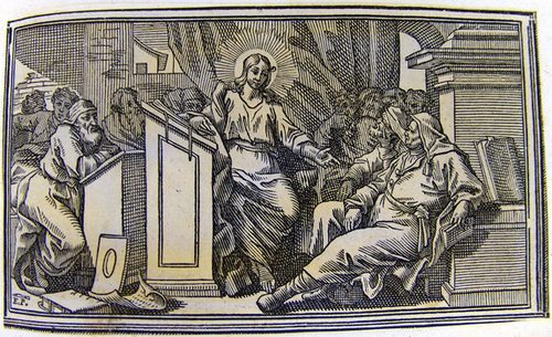 Zwölfjähriger Christus  im Tempel unter den Schriftgelehrten