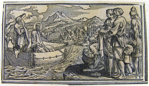 Erster Wunderbarer Fischzug Christi