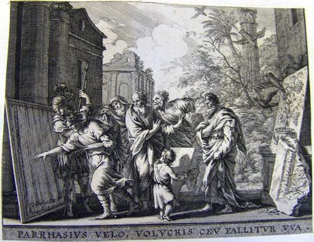 Allegorische Darstellung  - Malerei