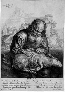 Allegorische Monatsdarstellung  - Juni