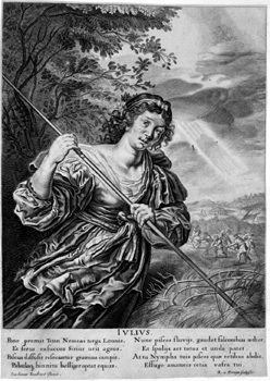 Allegorische Monatsdarstellung  - Juli