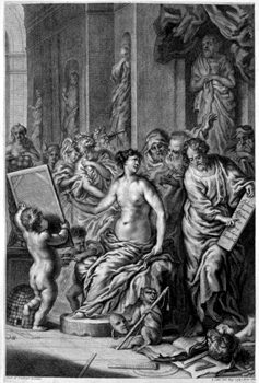 Allegorische Darstellung der Malerei