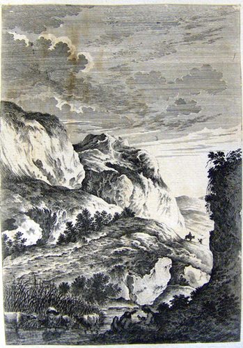 Landschaft mit Felsen
