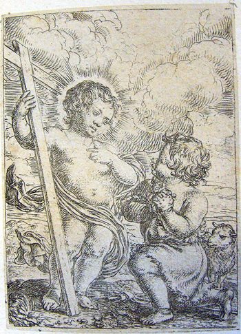 Christuskind mit Johannes dem Täufer