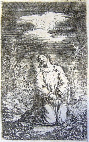 Gebet Christi am Ölberg im Garten Getsemani