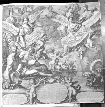 Thesenblatt von F.A. Garstl