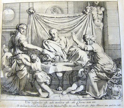 Sarah fordert von Abraham die Verbannung von Hagar und Ismael