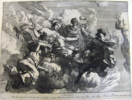Allegorische Darstellung - Vier Jahreszeiten - Sommer
