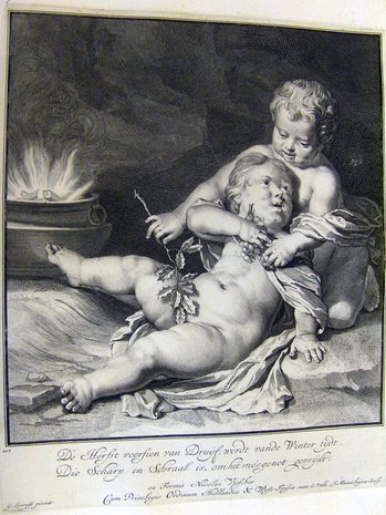 Allegorische Darstellung - Vier Jahreszeiten - Herbst