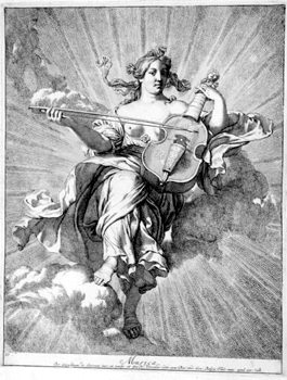 Allegorische Darstellung - Musik