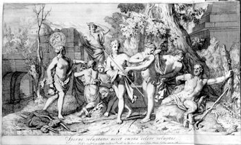 Allegorische Darstellung - Abkehr von den Begierden