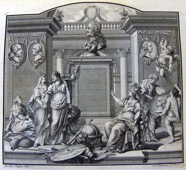 Allegorisches Bildnis eines Mannes