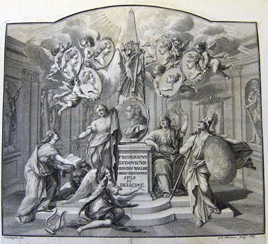 Allegorisches Bildnis eines Mannes