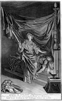 Judith enthauptet den Holoferenes