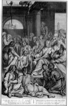 Christus heilt den Gichtbrüchigen