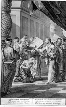 Christus und die Ehebrecherin