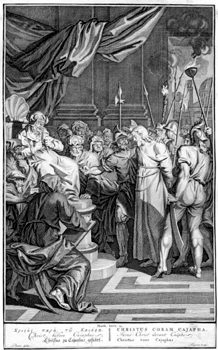 Verhör Christi vor dem Hohen Rat - Christus vor Kaiphas