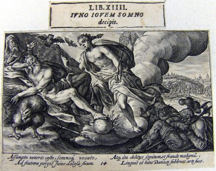 Betäubung des Zeus durch Hera