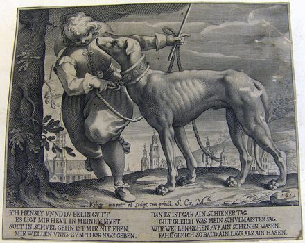 Allegorische Darstellung des Schulschwänzens