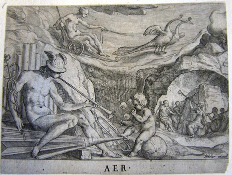 Allegorische Darstellung der Vier Elemente - Luft