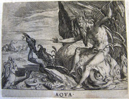 Allegorische Darstellung der Vier Elemente - Wasser