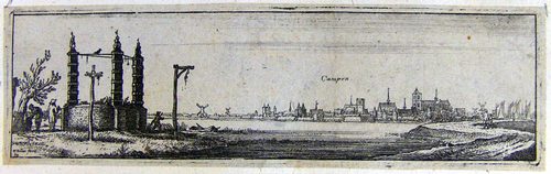 Blick auf Stadt Kampen