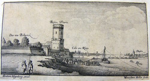 Blick auf Köln am Rhein