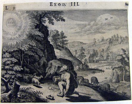 Mose vor dem Brennenden Dornbusch - Berufung des Mose