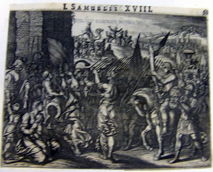 Einzug Davids mit dem Haupt Goliaths