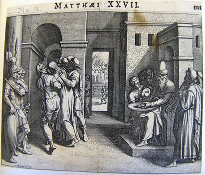 Verhör Christi vor Pilatus - Handwaschung des Pilatus