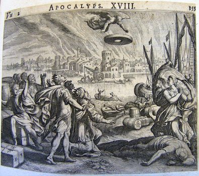 Die Vision der Ankündigung von Babylons Sturz