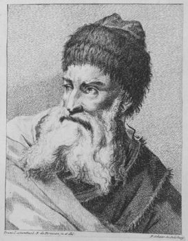 Bärtiger Greis mit der Mütze