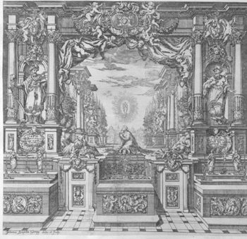 Betender Christus im Tempel
