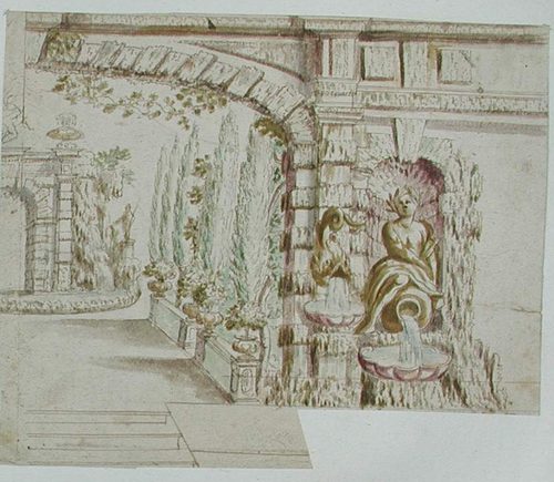 Maria mit dem Christuskind und einem Heiligen
