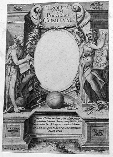 Titelblatt >> TIROLENSIVM Principiim COMITVM<<