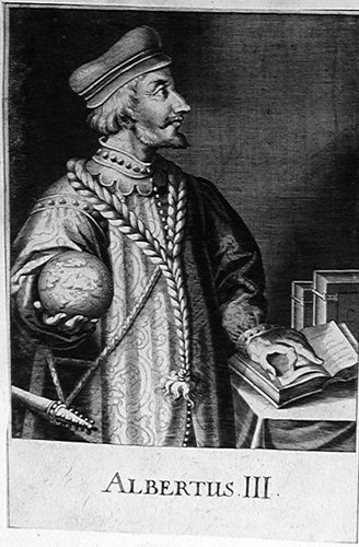 Herzog Albert III. "mit dem Zopf" von Österreich