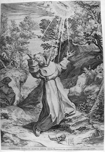 Stigmatisation von Hl. von Assisi